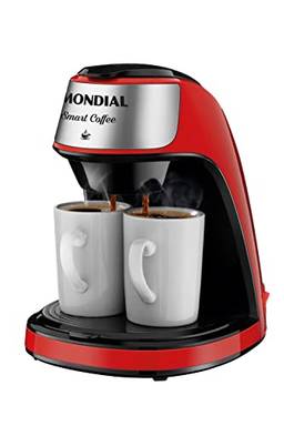 Cafeteira Elétrica Mondial, Smart Coffe, 110V, Vermelho, 500W - C-42-2X-RI