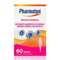 Polivitamínico Pharmaton Beleza e Energia 60 cápsulas