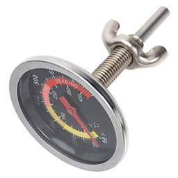 Termômetro de forno YARDWE em aço inoxidável para leitura instantânea de churrasqueira fumante termômetro de monitoramento (preto)