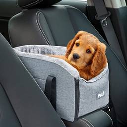 Assento De Carro Para Animais De Estimação - Assento De Carro Para Console De Cachorro | Consola De Carro Lavável Pet Booster | Bolsas De Viagem Portáteis Para Cães E Gatos
