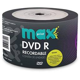MÍDIA DVD-R Printable Gravável MAXPRINT 4.7 GB - 120 MIN - 16X - Bulk c/50 unidades