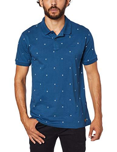 Camisa Polo Brasil, Colcci, Masculino, Azul (Azul Sombrio), P