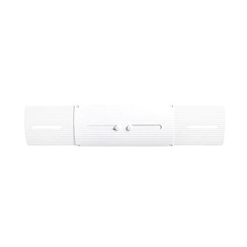 Staright Defletor de ar condicionado ajustável doméstico e de sopro antireto do ar condicionado do defletor de saída de ar Asa de ar branco puro