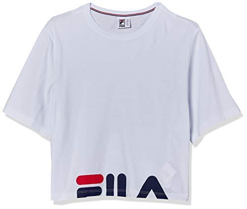Camiseta Cropped Easy, Fila, Feminino, Branco, GG