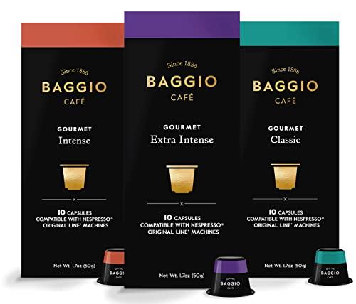 Kit Baggio Gourmet Degustação 60 Cápsulas Compatíveis com Nespresso