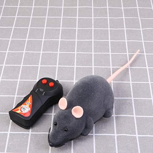 NUOBESTY Controle Remoto Do Brinquedo Do Rato Rato Gato Brinquedos Interativos Eletrônicos Prank Truque Brinquedos para Adultos Diversão Cães Parágrafos Gatos Animais de Estimação