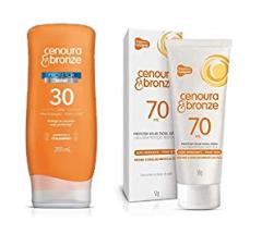 Protetor Solar Facial Cenoura & Bronze FPS 30 50g