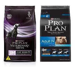 Ração Nestlé Purina ProPlan para Cães Adultos de Raças Pequenas 7+ Sabor Frango e Arroz - 1kg