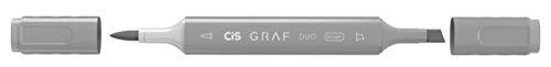 Marcador Graf Duo Brush CG5-Cool grey, CIS, Caixa c/6 unidades