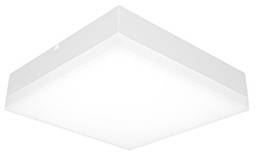 Taschibra Clear LED 22 15070095, Plafon Quadrado Sobrepor, 6500K, 15 W, Leitosa