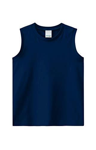 Camiseta Regata Malha UV Infantil ,Malwee Kids, Meninos, Azul Marinho, 8
