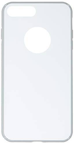 Capa Protetora Glass Case para iPhone 7/ 8 Plus, iWill, Capa Anti-Impacto, BRANCO
