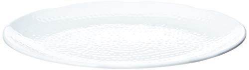 Travessa Oval Texture, 40.5x30.5cm, Branco, Haus Concept