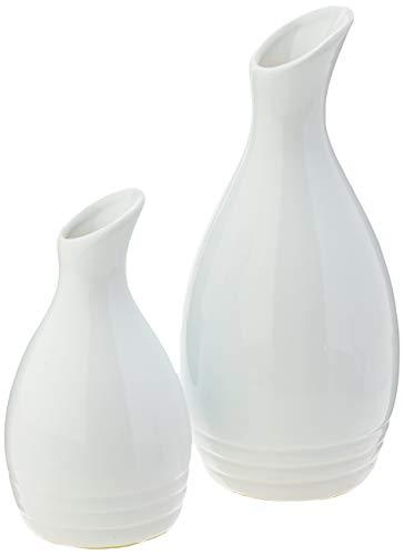 Duo Vasinhos Mini Classic, Branco, Ceramicas Pegorin