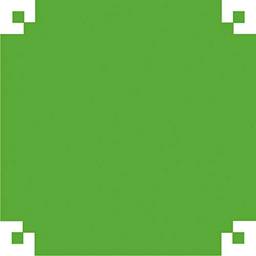 Papel Dobradura 50x60cm. Verde Bandeira V.M.P., Multicor, pacote de 100