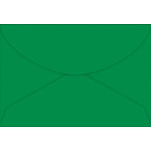 Cromus 2460 Envelope Visita, Foroni, Verde Escuro, Pacote com 100 Unidades