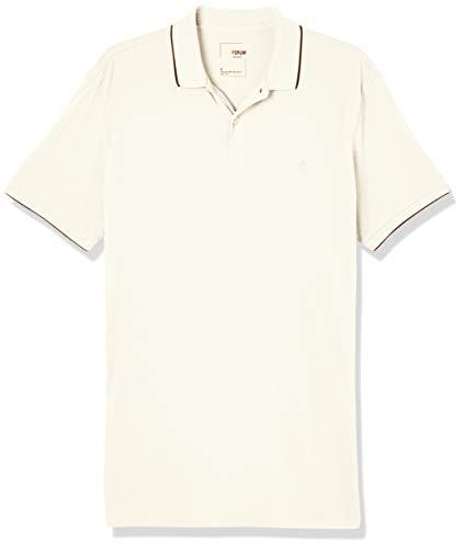 Camisa Polo, Forum, Masculino, Off Shell, M