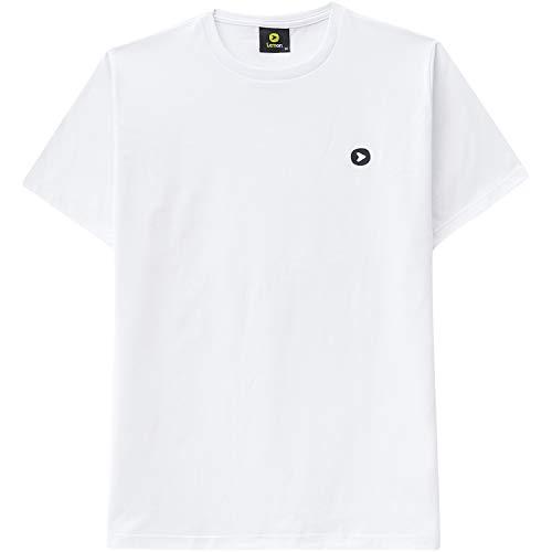 Camiseta Manga Curta, Meninos, Lemon, Branco, 10