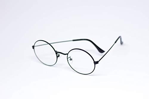 Óculos Round - Preto/Transparente