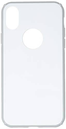 Capa Protetora Glass Case para iPhone X/ XS, iWill, Capa Anti-Impacto, Branco