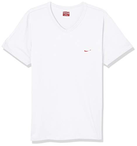 Camiseta Básica, Coca-Cola Jeans, Masculino, Branco, GG