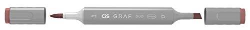 Marcador Graf Duo Brush Natural Oak, CIS, Caixa c/6 unidades