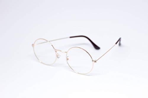 Óculos Round - Rose/Transparente