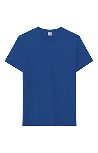 Camiseta Tradicional Manga Curta, Malwee, Masculino, Azul, PP