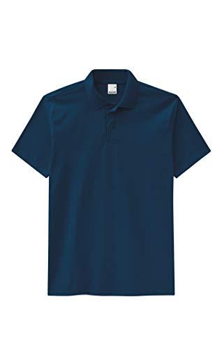 Camisa Polo Lisa, Malwee, Masculino, Azul Marinho, PP