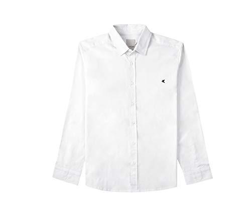 Camisa Manga Longa, Malwee, Masculino, Branco, P