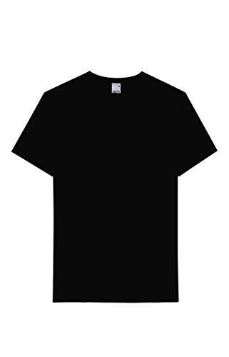 Camiseta Tradicional Manga Curta Lisa, Malwee, Masculino, Preto, PP