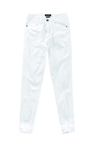 Calça Jeans Skinny, Malwee, Feminino, Branco, 50