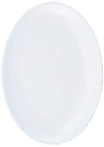 Travessa Oval Slim Guarnição, 28x20cm, Branco, Haus Concept