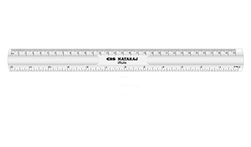 Régua iRule 30 cm, CIS, 47.4100, Transparente, Caixa com 10 unidades