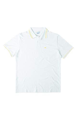 Camisa Polo Tradicional, Wee, Masculina, Branco, GG