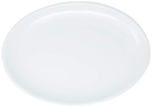 Travessa Oval Slim Guarnição, 25.5x18.3cm, Branco, Haus Concept
