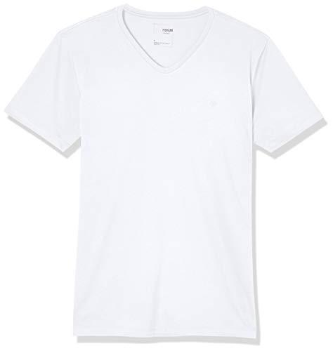 Camiseta com decote em V, Forum, Masculino, Branco, GG