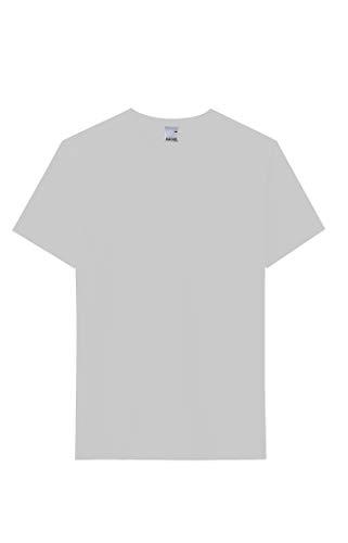 Camiseta Tradicional Manga Curta Malha, Malwee, Masculino, Branco, PP