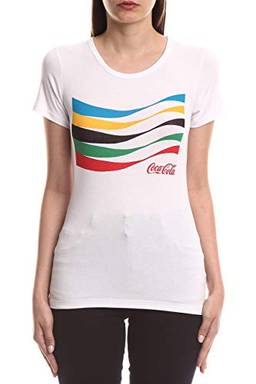 Camiseta Estampada, Coca-Cola Jeans, Feminino, Branco, GG