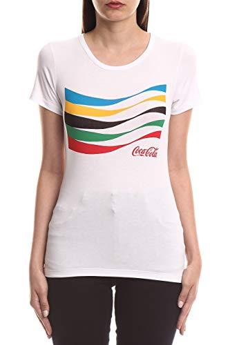 Camiseta Estampada, Coca-Cola Jeans, Feminino, Branco, G