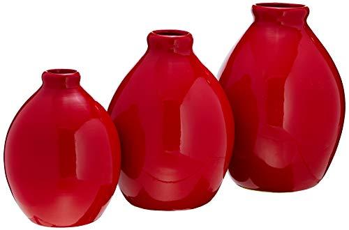 Trio De Vasos Bojudos Ceramicas Pegorin Pimenta