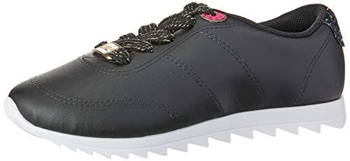 Sapato Casual Napa Lisa Neo/Maxxi Gliter Glamour, Molekinha, Meninas, Preto, 34