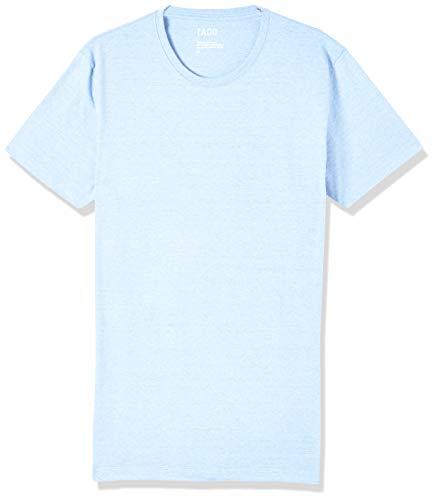 Camiseta, Taco, Gola Olimpica Basica, Masculino, Azul (Claro), P