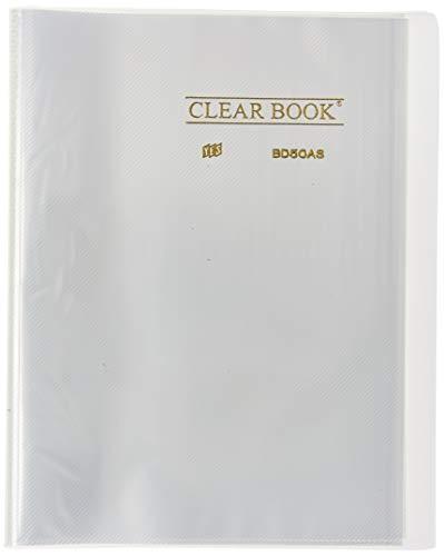 Pasta Catálogo 50 sacos - A4 - Polipropileno - Transparente - Clear Book CRISTAL, YES, BD50ASCR, Cristal, Sim