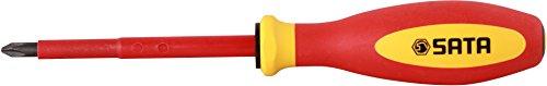 Chave Phillips Sata Vermelha E Amarela 1/4"x4" - 100mm