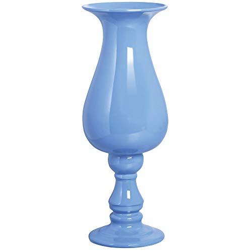 Vaso Cerimonial Ceramicas Pegorin Azul Frozem No Voltagev