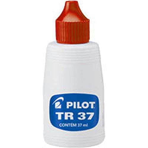 Tinta Marcador Permanente Reabastecedor 037ml Vermelho Pilot, Multicor, pacote de 12