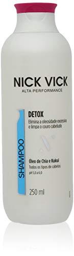 Shampoo Detox Nick Vick Alta Performance 250ml, Nick & Vick, Branco