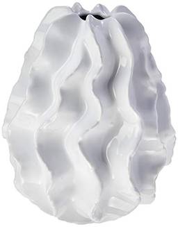 Volcan Vaso 26 * 22cm Ceramica Branco Cn Home & Co Único