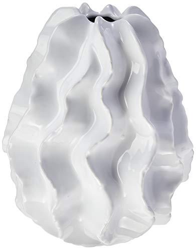 Volcan Vaso 26 * 22cm Ceramica Branco Cn Home & Co Único